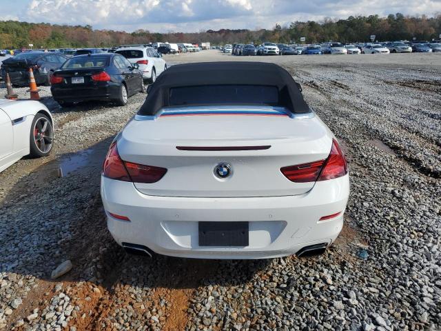 WBALZ3C54CDL72785 - 2012 BMW 650 I WHITE photo 6