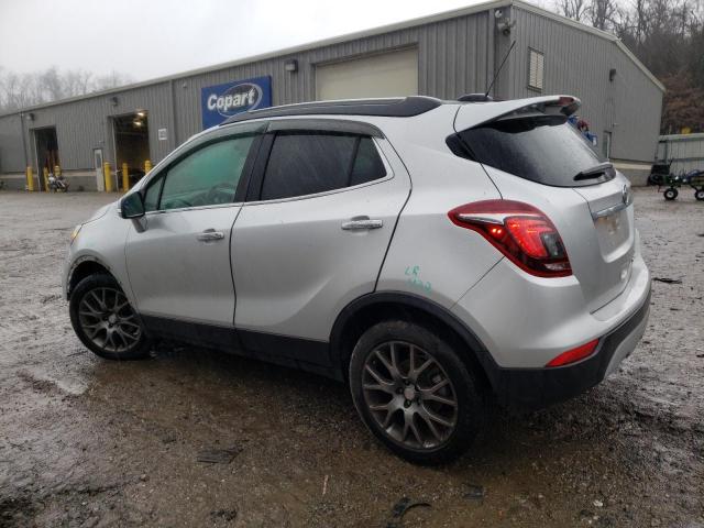 KL4CJ2SB8KB777161 - 2019 BUICK ENCORE SPO SILVER photo 2