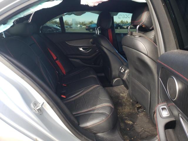 55SWF6EB1GU111379 - 2016 MERCEDES-BENZ C 450 4MAT SILVER photo 10