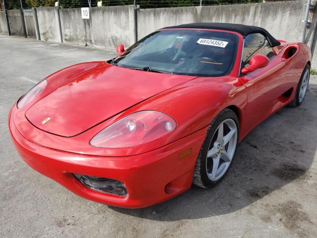 ZFFYT53AX10126395 - 2001 FERRARI 360 SPIDER RED photo 2