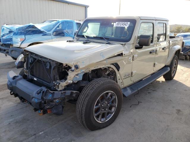 1C6HJTFG9LL171300 - 2020 JEEP GLADIATOR TAN photo 1