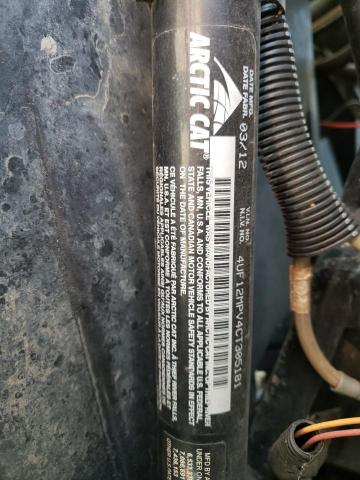 4UF12MPV4CT305181 - 2012 ARCTIC CAT WLDCAT BLACK photo 10
