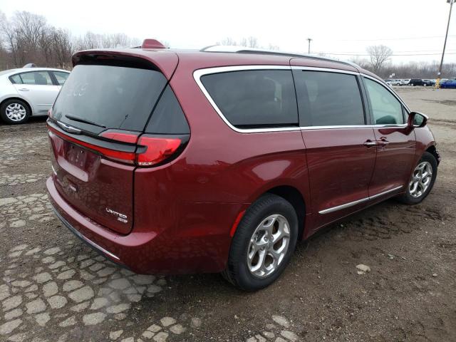 2C4RC3GG0MR587010 - 2021 CHRYSLER PACIFICA L MAROON photo 3