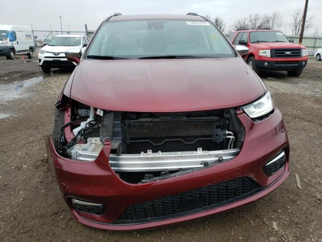 2C4RC3GG0MR587010 - 2021 CHRYSLER PACIFICA L MAROON photo 5