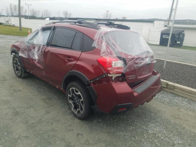 JF2GPABC9G8339165 - 2016 SUBARU CROSSTREK RED photo 2