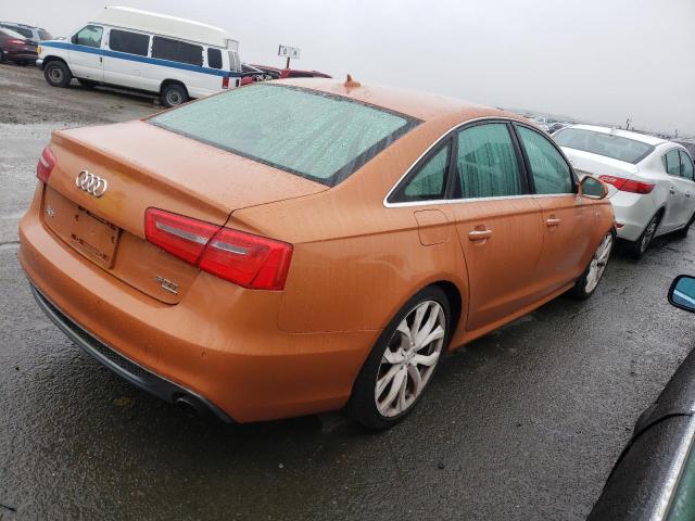 WAUJGAFC0CN131652 - 2012 AUDI A6 PRESTIG ORANGE photo 3