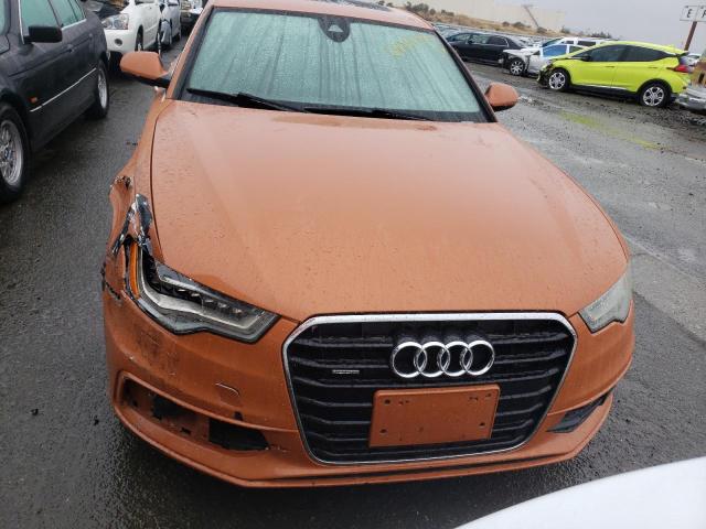 WAUJGAFC0CN131652 - 2012 AUDI A6 PRESTIG ORANGE photo 5