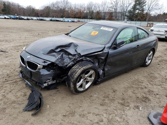 WBA3N9C54EK245418 - 2014 BMW 428 XI GRAY photo 1