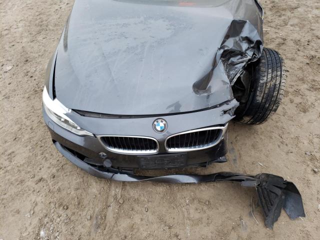 WBA3N9C54EK245418 - 2014 BMW 428 XI GRAY photo 11