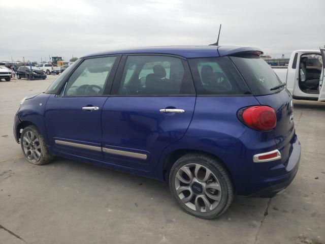 ZFBCFACHXJZ041299 - 2018 FIAT 500L LOUNG BLUE photo 2