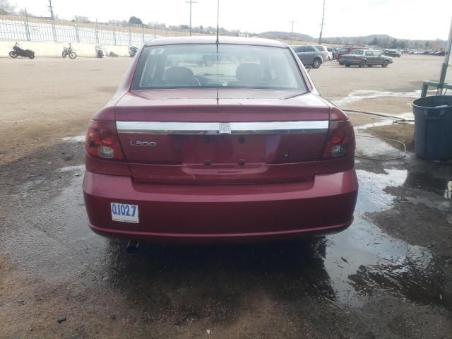 1G8JC54F14Y508423 - 2004 SATURN L300 LEVEL MAROON photo 6