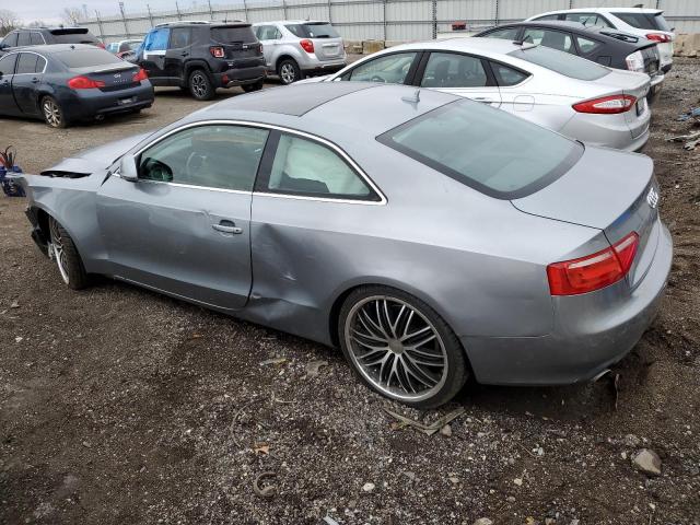 WAUDK78T38A026162 - 2008 AUDI A5 QUATTRO SILVER photo 2