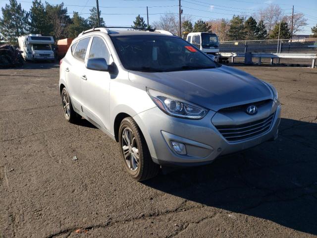 KM8JU3AG9FU103856 - 2015 HYUNDAI TUCSON LIM SILVER photo 1