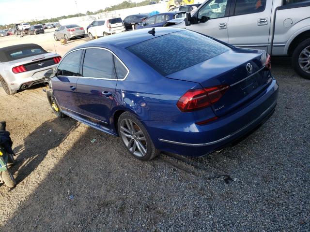 1VWDT7A32HC075221 - 2017 VOLKSWAGEN PASSAT R-L BLUE photo 2