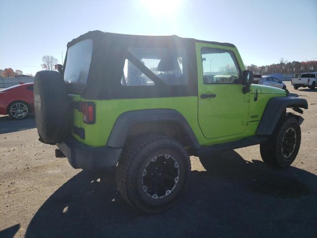 1C4AJWAG7CL256476 - 2012 JEEP WRANGLER S GREEN photo 3