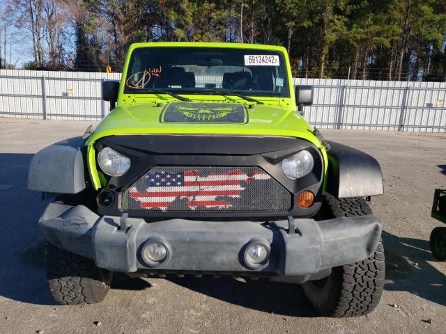 1C4AJWAG7CL256476 - 2012 JEEP WRANGLER S GREEN photo 5