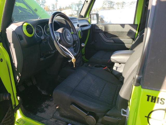 1C4AJWAG7CL256476 - 2012 JEEP WRANGLER S GREEN photo 7