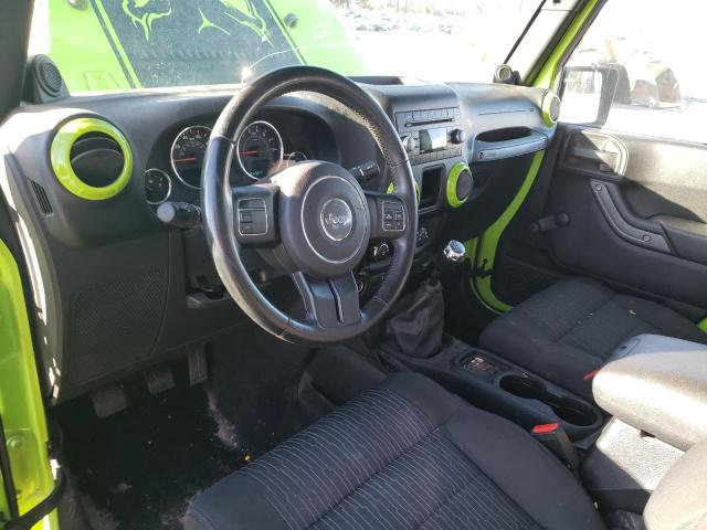 1C4AJWAG7CL256476 - 2012 JEEP WRANGLER S GREEN photo 8