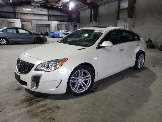 2G4GU5GX3E9230949 - 2014 BUICK REGAL GS WHITE photo 1