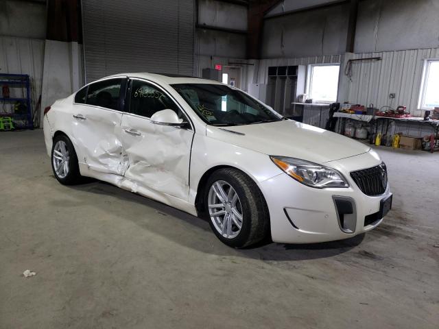 2G4GU5GX3E9230949 - 2014 BUICK REGAL GS თეთრი ფოტო 4