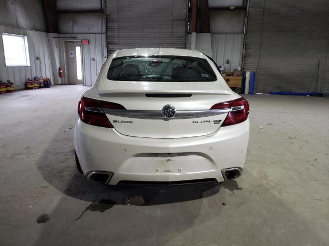 2G4GU5GX3E9230949 - 2014 BUICK REGAL GS WHITE photo 6