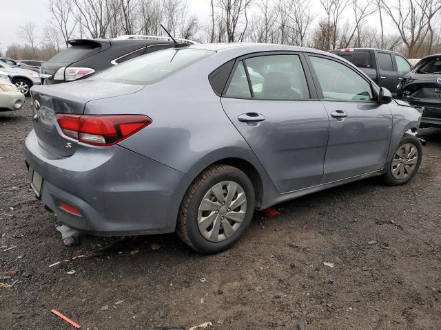 3KPA24AB7KE****** - 2019 KIA RIO S GRAY photo 3