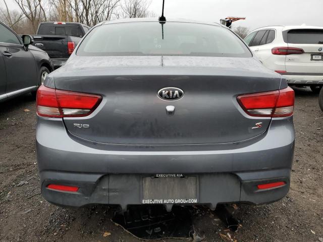 3KPA24AB7KE****** - 2019 KIA RIO S GRAY photo 6