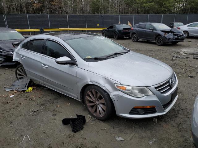 WVWHN7AN7BE708503 - 2011 VOLKSWAGEN CC LUXURY SILVER photo 4