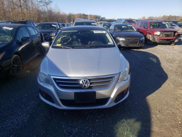 WVWHN7AN7BE708503 - 2011 VOLKSWAGEN CC LUXURY SILVER photo 5
