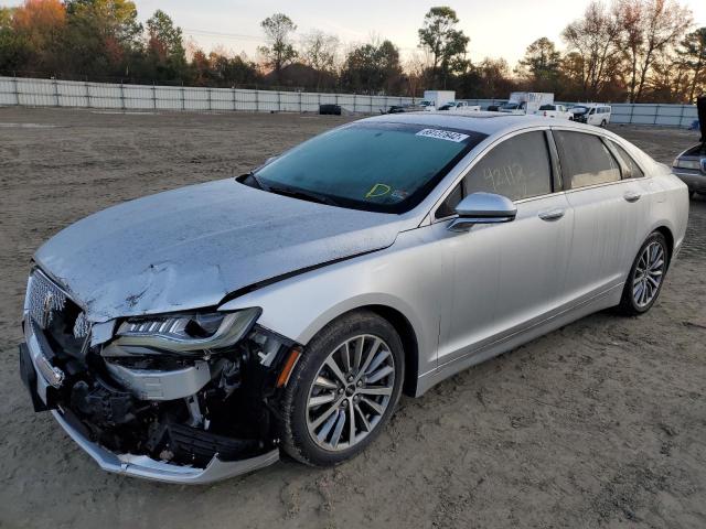 3LN6L5D90HR608969 - 2017 LINCOLN MKZ SELECT SILVER photo 1