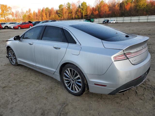 3LN6L5D90HR608969 - 2017 LINCOLN MKZ SELECT SILVER photo 2