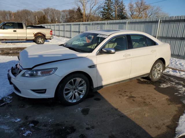 1FAHP2FW9CG135128 - 2012 FORD TAURUS LIM WHITE photo 1