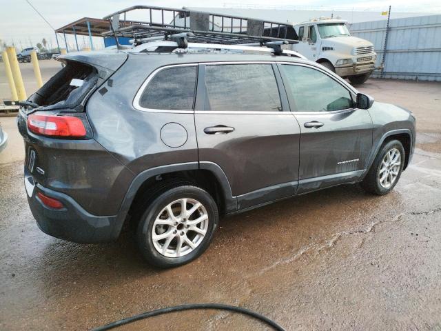 1C4PJLCB8GW125801 - 2016 JEEP CHEROKEE L GRAY photo 3