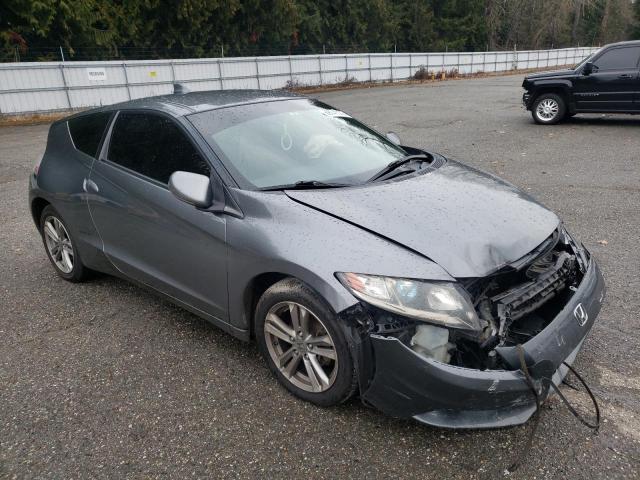 JHMZF1D47DS001146 - 2013 HONDA CR-Z GRAY photo 4