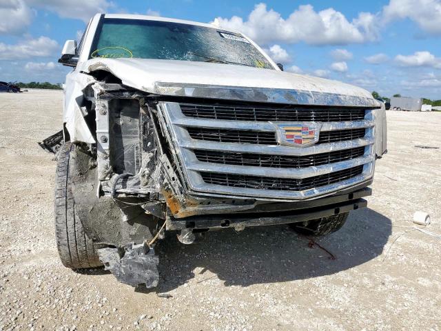 1GYS3BKJ3KR304997 - 2019 CADILLAC ESCALADE L WHITE photo 9