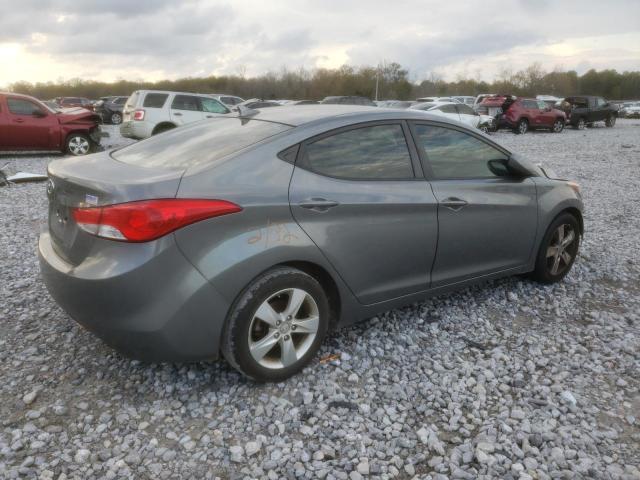 5NPDH4AE4DH265086 - 2013 HYUNDAI ELANTRA GL GRAY photo 3