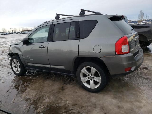 1C4NJDAB6DD240744 - 2013 JEEP COMPASS SILVER photo 2