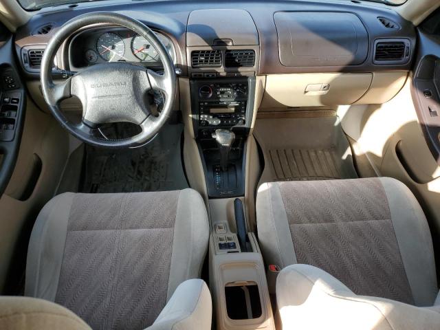 JF1SF65562H716930 - 2002 SUBARU FORESTER S GREEN photo 8