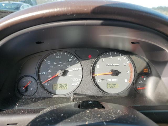 JF1SF65562H716930 - 2002 SUBARU FORESTER S GREEN photo 9