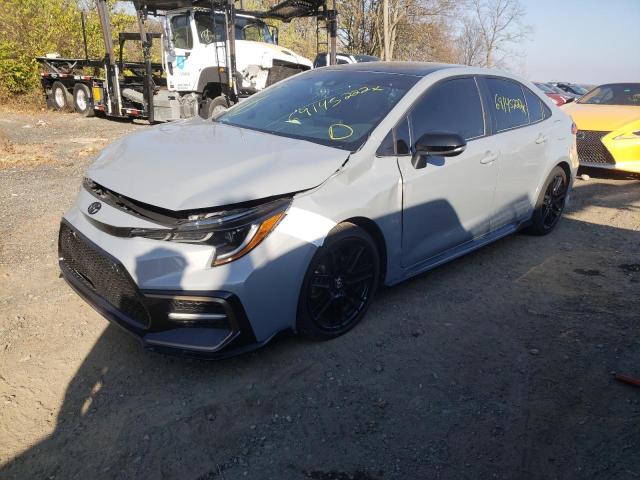 5YFS4MCE4NP106475 - 2022 TOYOTA COROLLA SE GRAY photo 1