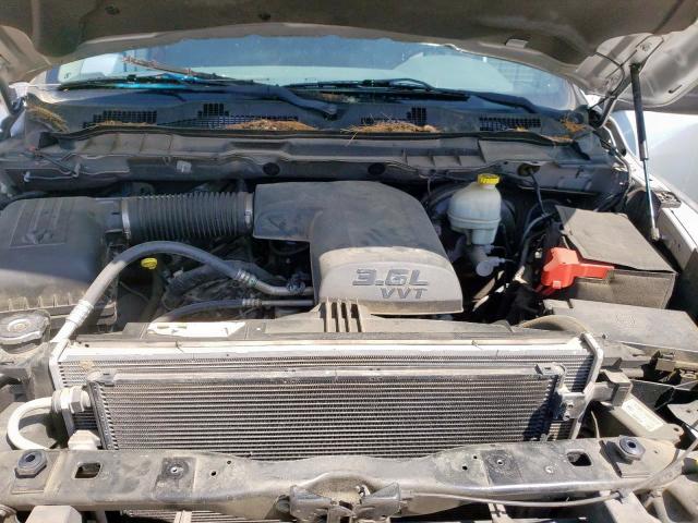 1C6RR6LG9ES113585 - 2014 RAM 1500 SLT SILVER photo 7