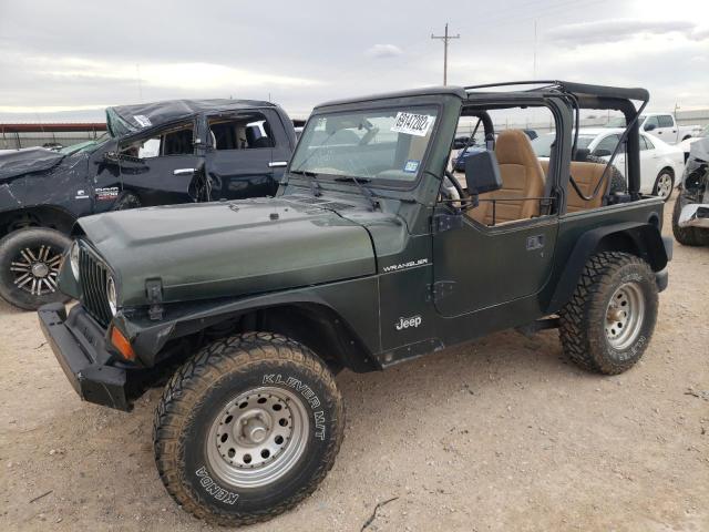 1J4FY29P6VP550360 - 1997 JEEP WRANGLER / GREEN photo 1