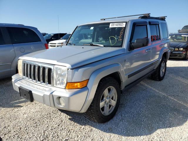 1J8HG48PX7C550346 - 2007 JEEP COMMANDER 银色 照片 1