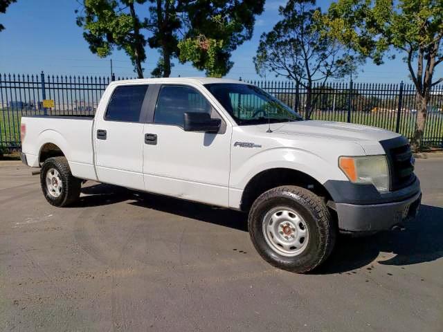 1FTFW1EF5DKG54854 - 2013 FORD F150 SUPER WHITE photo 1