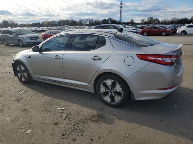 KNAGM4AD0D5060426 - 2013 KIA OPTIMA HYB SILVER photo 2