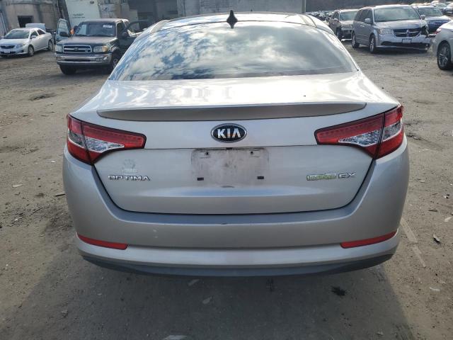 KNAGM4AD0D5060426 - 2013 KIA OPTIMA HYB SILVER photo 6