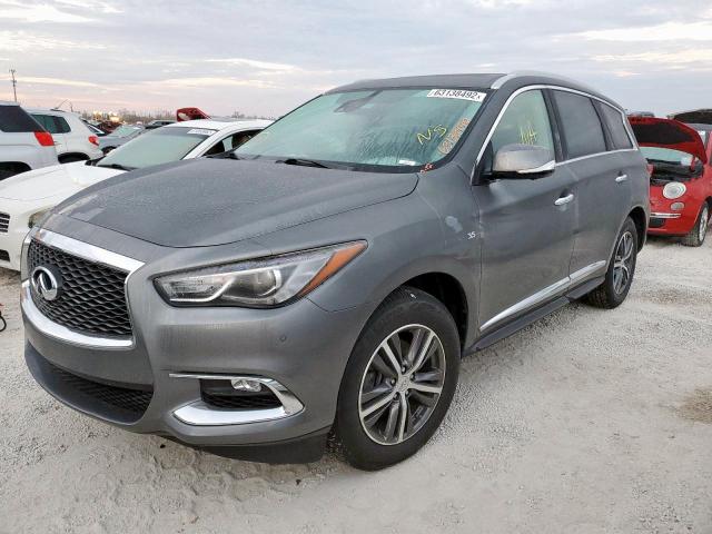 5N1DL0MN6KC523678 - 2019 INFINITI QX60 LUXE BLUE photo 2