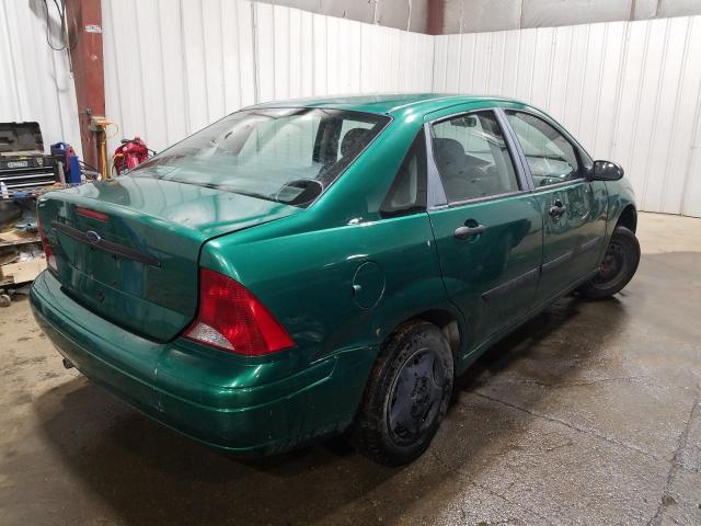 1FAFP33P02W141009 - 2002 FORD FOCUS LX GREEN photo 3