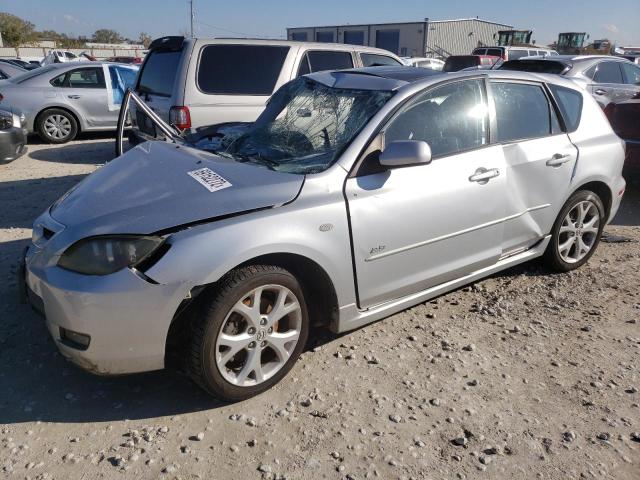 JM1BK143271729800 - 2007 MAZDA 3 HATCHBAC SILVER photo 1