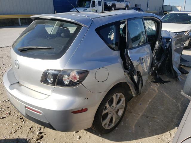 JM1BK143271729800 - 2007 MAZDA 3 HATCHBAC SILVER photo 3